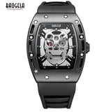 Men Pirate Hollow Silica Wristwatch