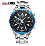 Men Quartz Sports Waterproof Wristwatch