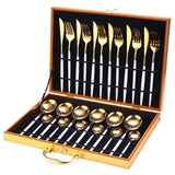 Luxury Dinnerware Stainless Steel Set