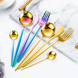 Luxury Dinnerware Stainless Steel Set