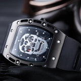 Men Pirate Hollow Silica Wristwatch