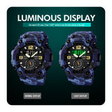 Japan Movement Dual Display Watch