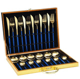 Luxury Dinnerware Stainless Steel Set
