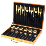 Luxury Dinnerware Stainless Steel Set