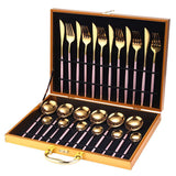 Luxury Dinnerware Stainless Steel Set