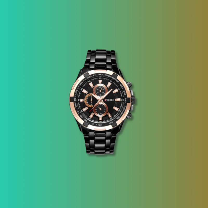 Men Quartz Sports Waterproof Wristwatch